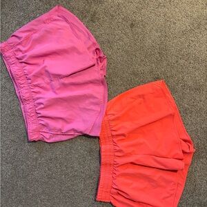 Vibrant Pink and Orange Women's Shorts